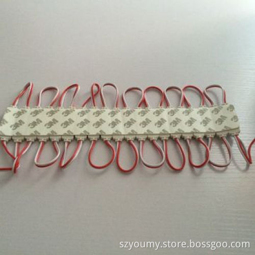 SMD 5050 LED Injection LED Module Light, 2 LED Waterproof IP67 Outdoor Cool White Warm White